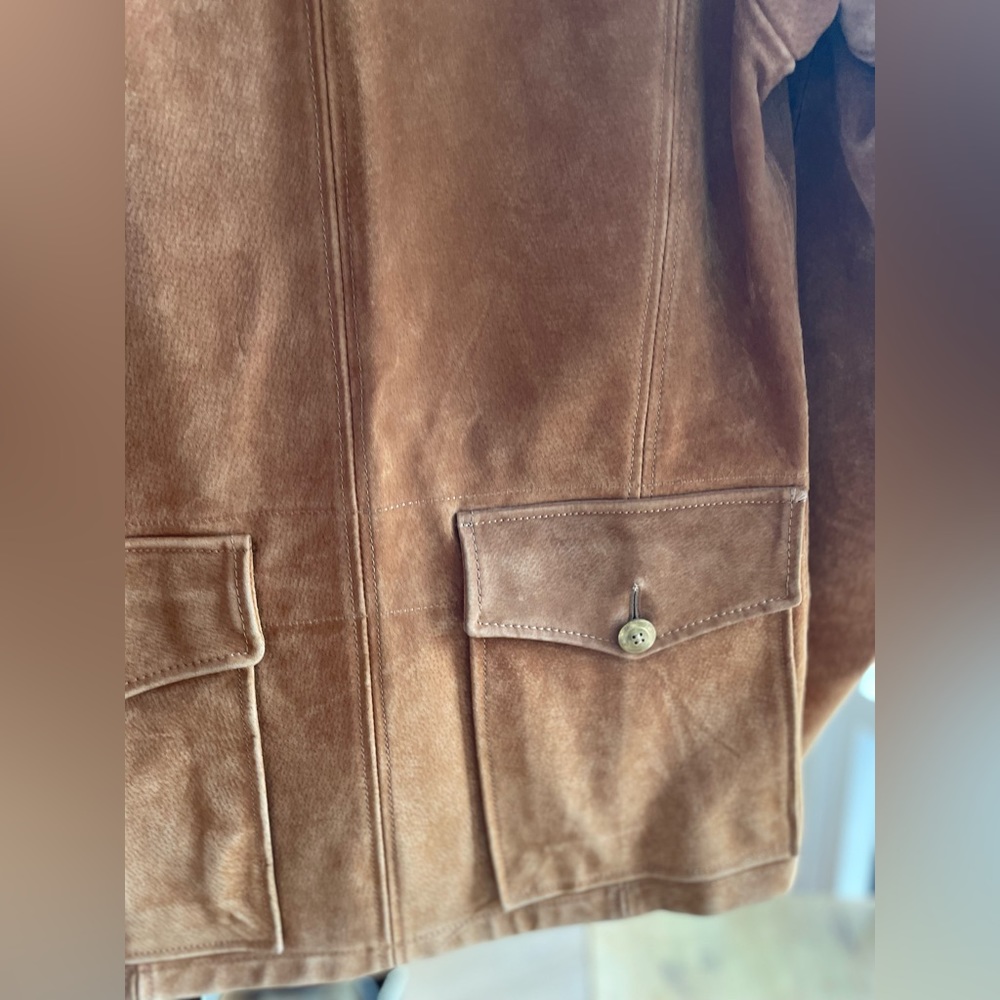 Vintage Etro Milano Leather Bomber Jacket - Picture 10 of 12